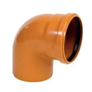 KG csatornacső 110x87,5° Ívidom