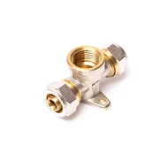 AlPex kulcsos 16 x 1/2 FKÁ menetes átfolyós falikorong szorítógyűrűs ötrétegű idom