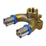 Alupress 16 x 1/2 FKÁ menetes átfolyós falikorong PRESS ötrétegű présidom