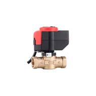 Zónaszelep motoros, 2 járatú (1 utú)  1" + motor 230V Zónaszelep motoros, 2 járatú (1 utú)  1" + motor 230V