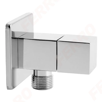 FERRO Sarokcsap, Kerámia 1/2"-3/8", QUADRO