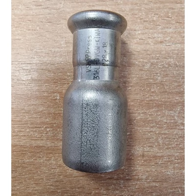 Steel-Inox press szűkítő idom 28mm-18mm