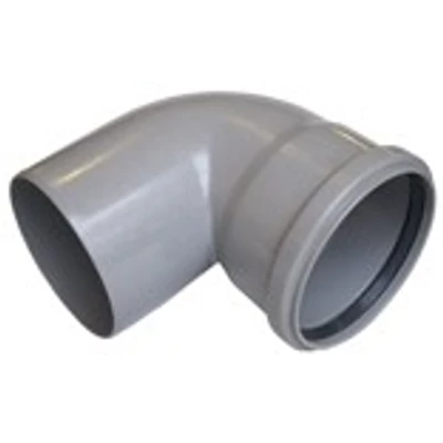 PVC/PP könyök 40x90