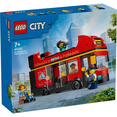 60407 LEGO City Piros emeletes turistabusz