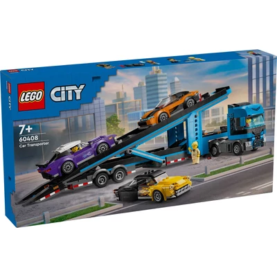 60408 LEGO City Autószállító kamion sportautókkal