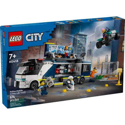 60418 LEGO City Rendőrségi mozgó bűnügyi labor