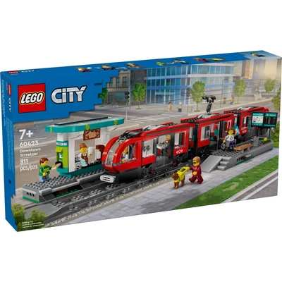 60423 LEGO City Belvárosi villamos és megálló
