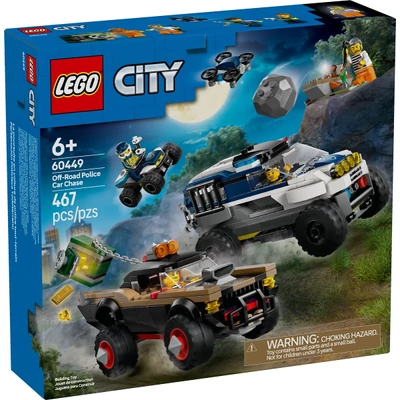 60449 LEGO City Autós üldözés rendőr terepjáróval