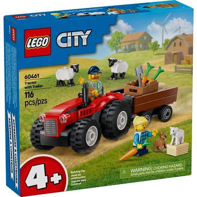 60461 LEGO City Piros traktor, utánfutó és juhok