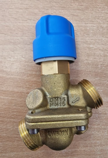 DANFOSS AB-QM DN 15, mérőcsonkok nélkül, Nyomásfüggetlen beszabályozó és szabályzó szelep