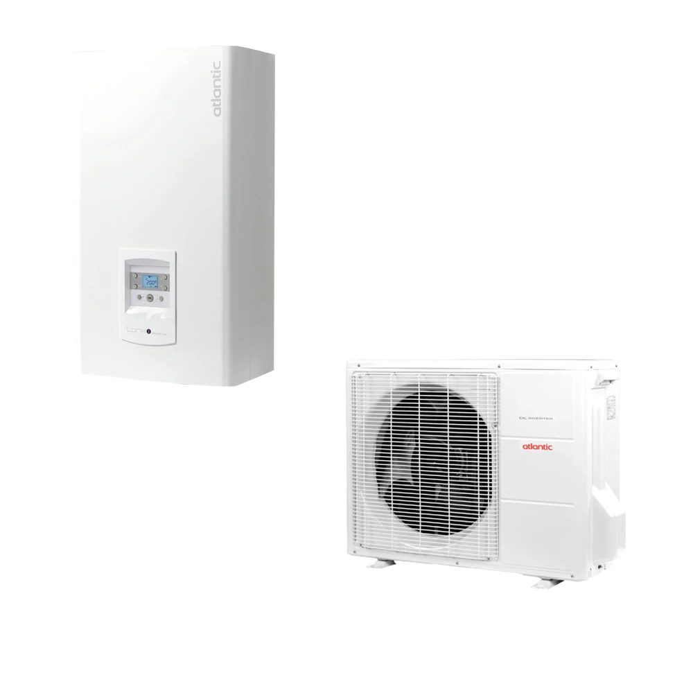 ATLANTIC Loria levegő-víz hőszivattyú, R32, lemezes, 230V, 8kW