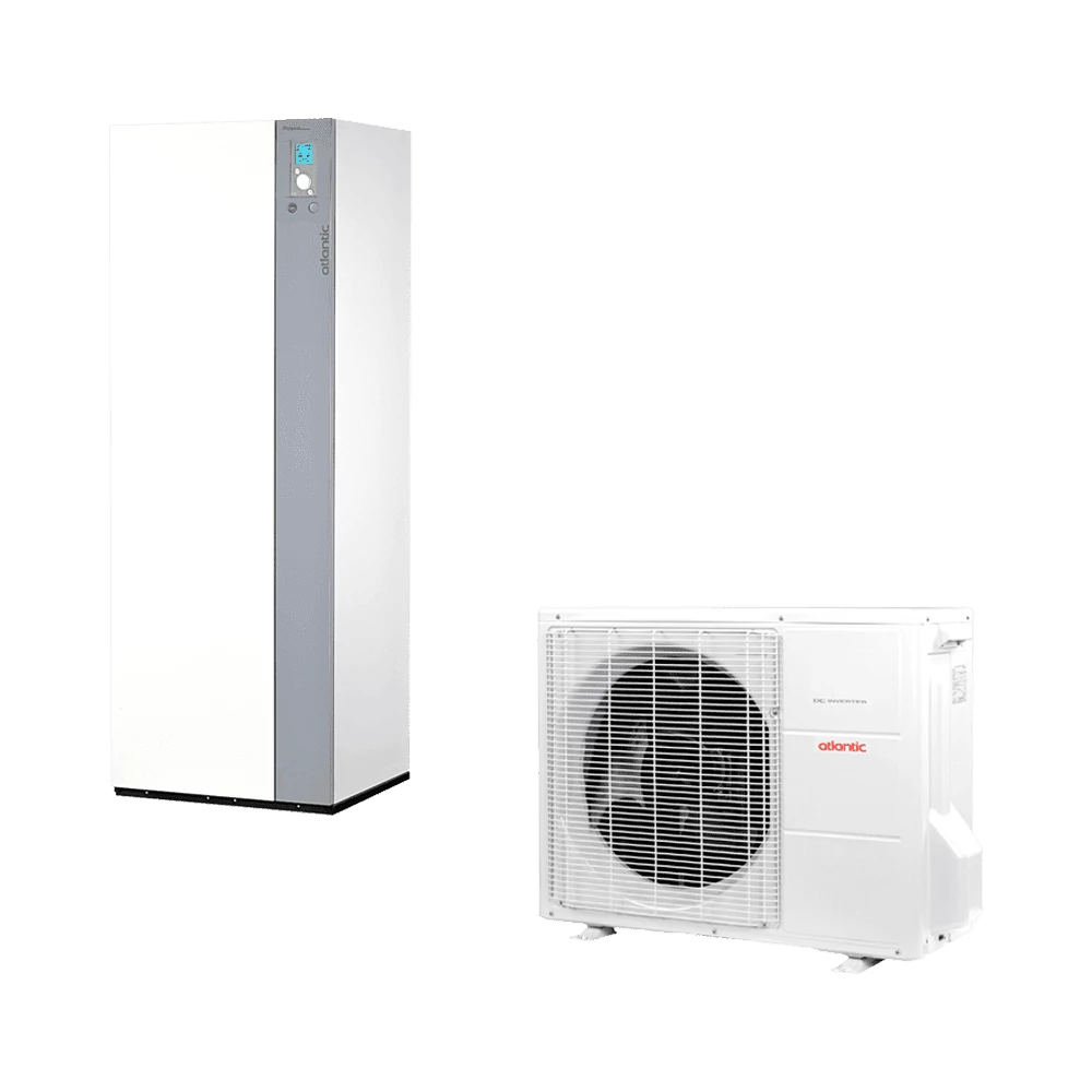ATLANTIC Alfea Extensa A.I.10 Duo levegő-víz hőszivattyú, R32, HMV, csőkígyós, 230V, 10kW