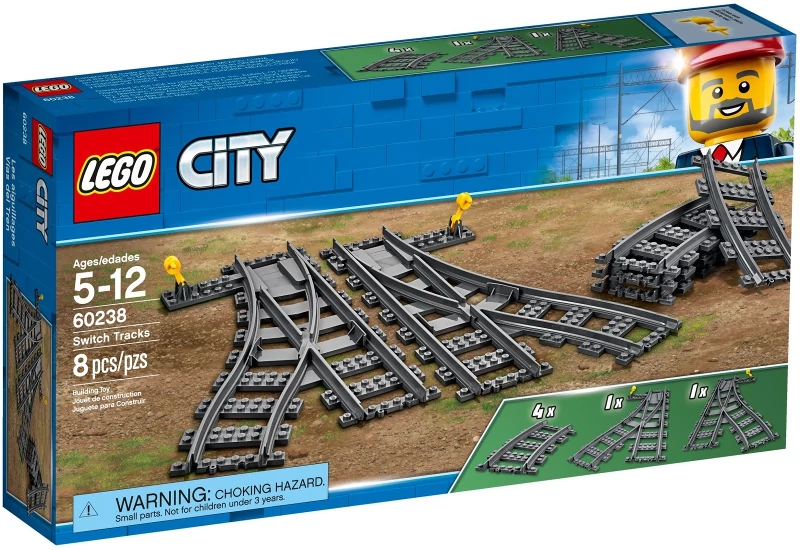 60238 LEGO City Vasúti váltó