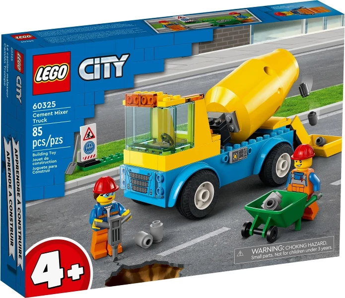 60325 LEGO City Betonkeverő teherautó