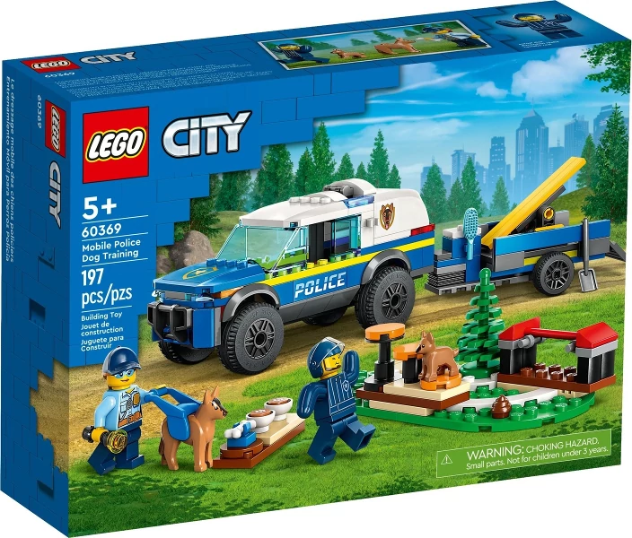 60369 LEGO City Rendőrkutya-kiképzés