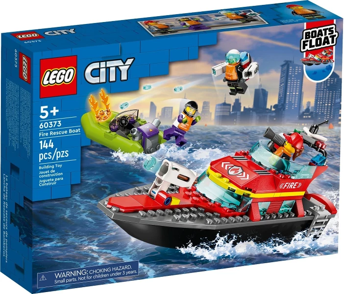 60373 LEGO City Tűzoltóhajó