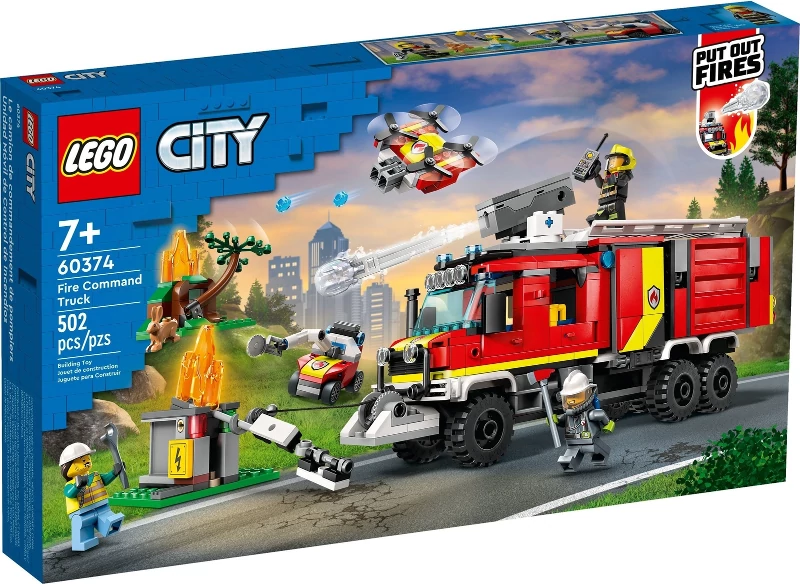 60374 LEGO City Tűzvédelmi teherautó