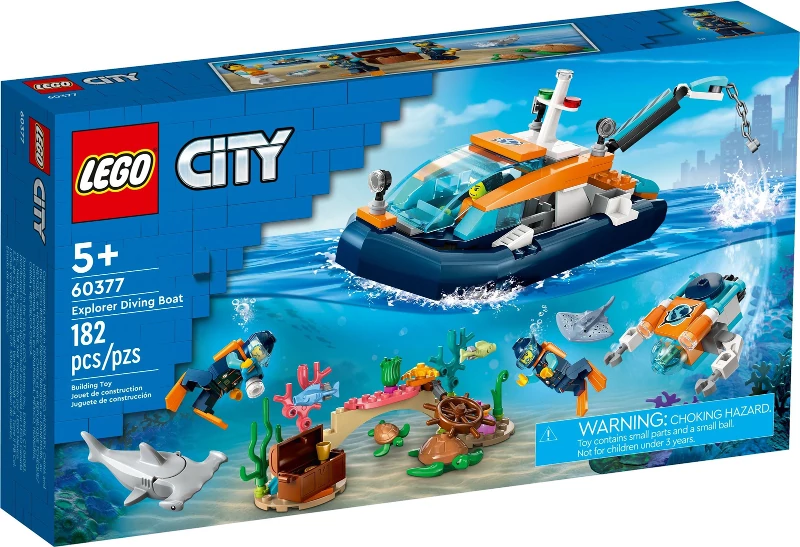 60377 LEGO City Felfedező búvárhajó