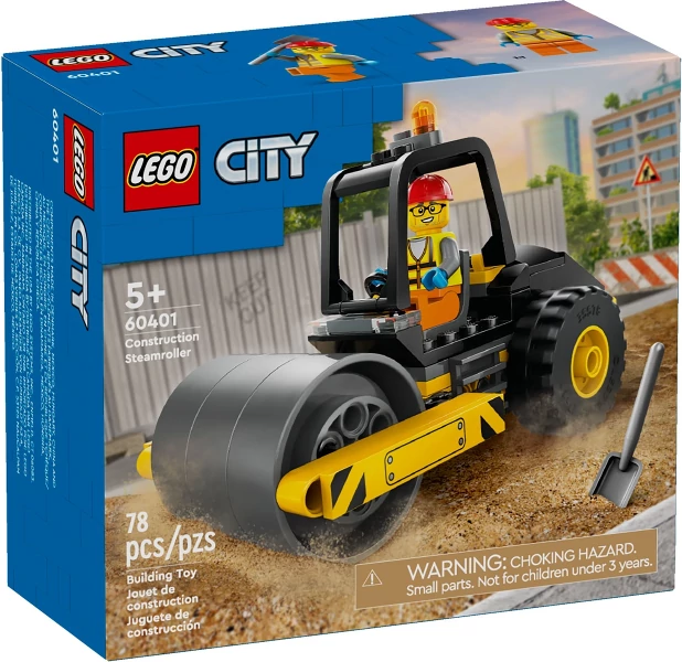 60401 LEGO City Építőipari úthenger