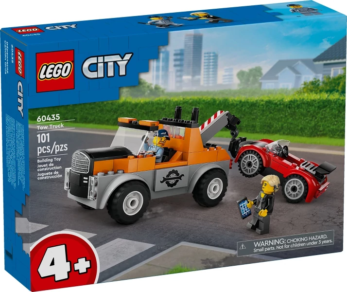 60435 LEGO City Vontató és sportautószerviz