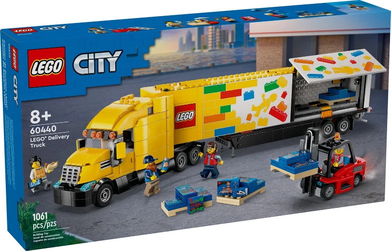 60440 LEGO City Sárga szállító kamion