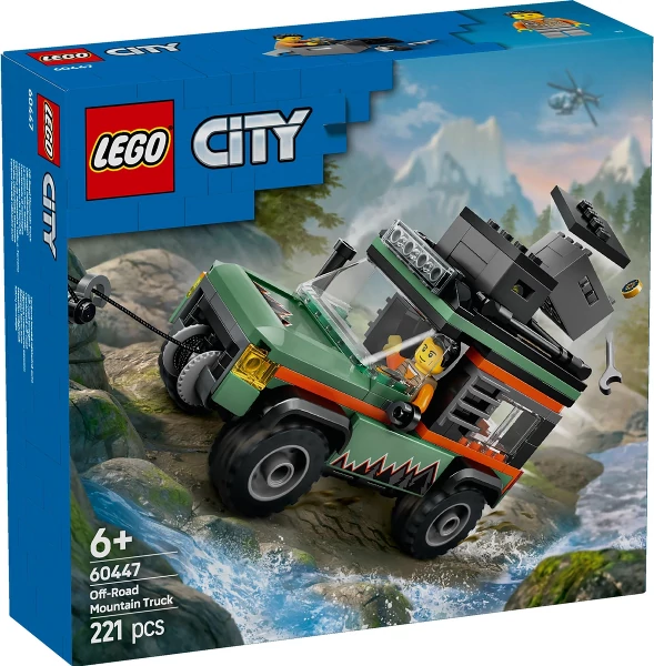60447 LEGO City 4x4-es off-road terepjáró