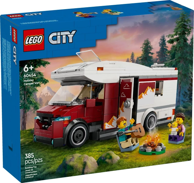 60454 LEGO City Lakóautó a kalandos nyaraláshoz
