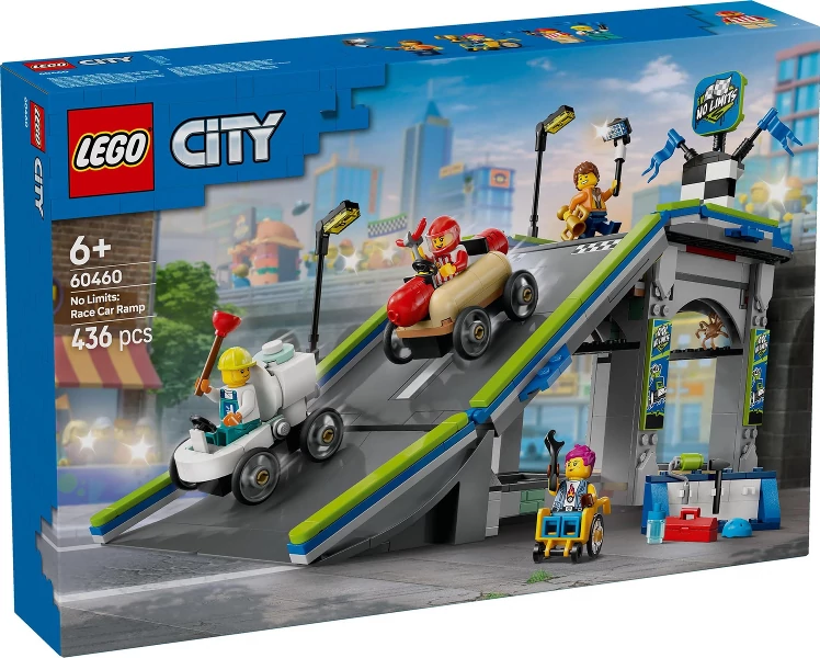 60460 LEGO City Határok nélkül: Versenypálya rámpákkal