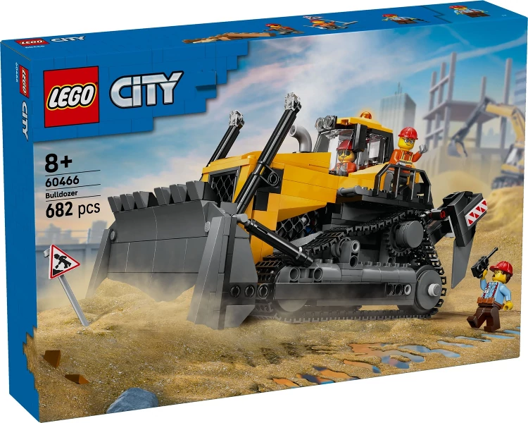 60466 LEGO City Sárga buldózer