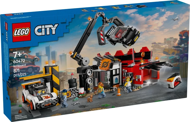 60472 LEGO City Roncstelep autókkal